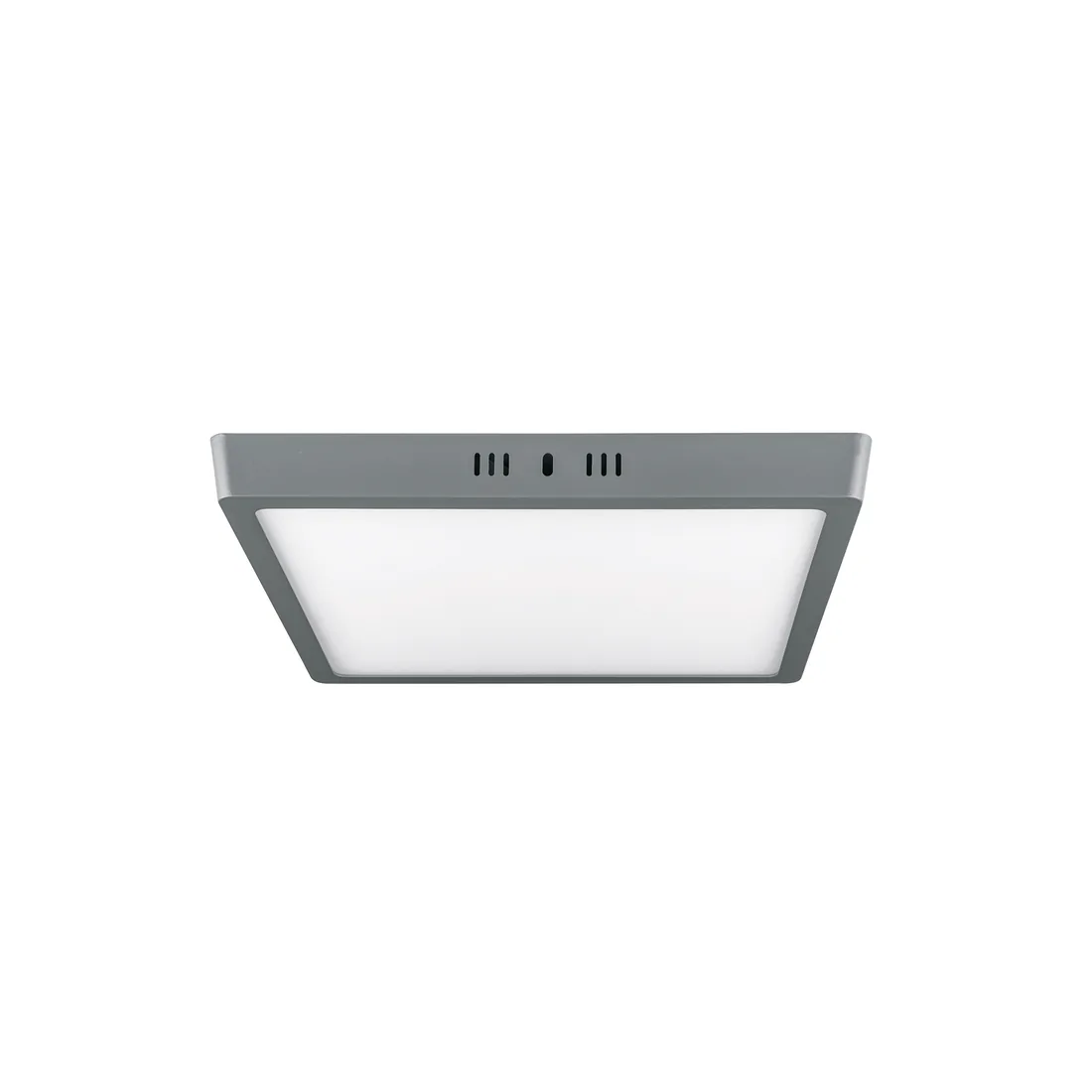 Luminario LED plafón 24W 6500K, cuadrado, gris, VOLTECK