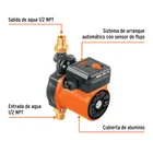 Bomba presurizadora 1/6 HP, TRUPER 2