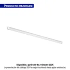 Luminario lineal LED 20W, 6500K, ultradelgado, para gabinete 1
