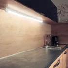 Luminario lineal LED 20W, 6500K, ultradelgado, para gabinete 3