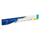 Luminario lineal LED 18W, 6500K, delgado, para gabinete 6
