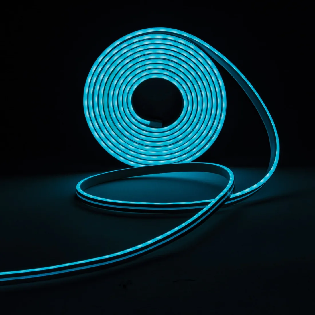 Tira flex LED neón 11 W para interior y exterior, 5 m, RGB