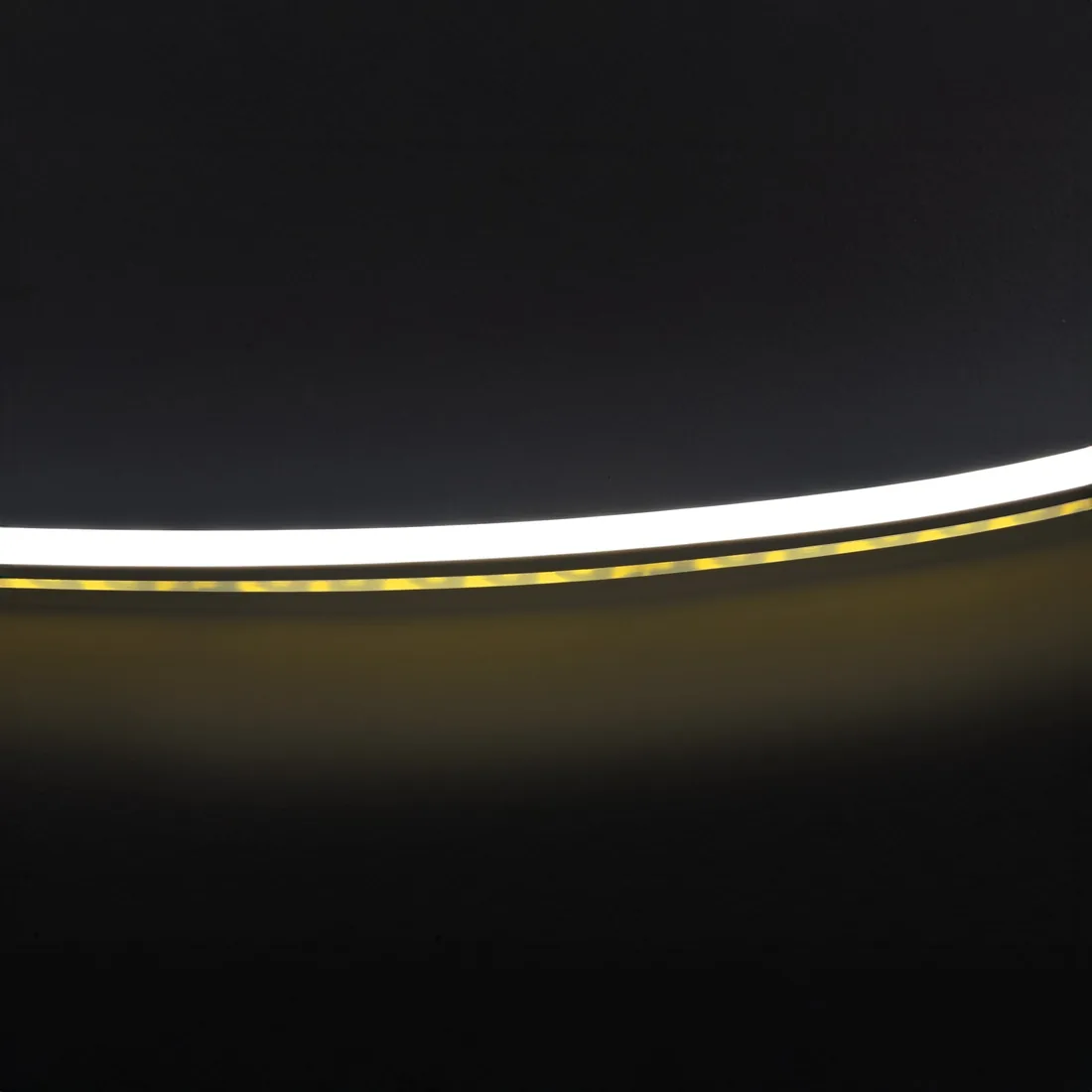 Tira flex LED neón 11 W para interior y exterior, 5 m blanco