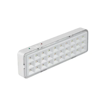 Lámpara de emergencia de 30 Leds, 220 lm recargable, VOLTECK
