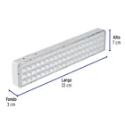 Lámpara de emergencia de 60 Leds 300 lm recargable, VOLTECK 2