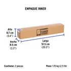 Lámpara de emergencia de 120 Leds 1000 lm recargable VOLTECK 7