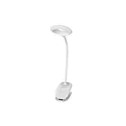 Lámpara escritorio LED 4 W recargable c/clip, 3 intensidades 1