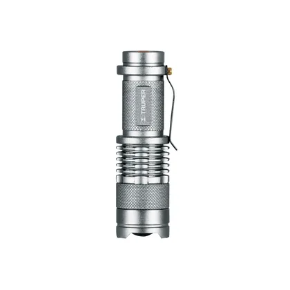 Linterna de aluminio 1 LED de 40 lm con 1 pila AA, TRUPER