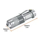 Linterna de aluminio 1 LED de 40 lm con 1 pila AA, TRUPER 3