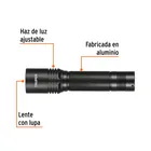 Linterna LED recargable, de aluminio, 340 lm, TRUPER 2