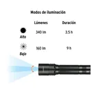 Linterna LED recargable, de aluminio, 340 lm, TRUPER 8