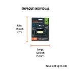 Linterna de minero LED 460 lm con sensor, recargable, TRUPER 10