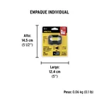 Linterna de minero LED 100 lm de 3 pilas AAA, PRETUL 8