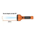 Linterna plástica de LED 350 lm, recargable, TRUPER 7