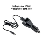 Linterna reflectora LED 900 lm, recargable, TRUPER 5