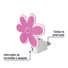 Luz de noche con lámpara E12, flor, VOLTECK 2
