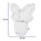 Luz de noche de LED, mariposa, VOLTECK 2