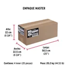 Rollo de 1 kg alambre galvanizado, calibre 12.5, FIERO 5