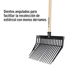 Bieldo para estiércol, 16 dientes, mango 54',cabeza plástica 4