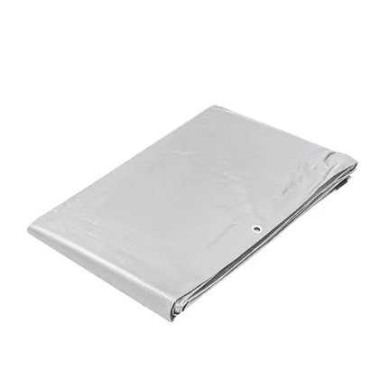 Lona de polietileno reforzada 4 x 5 m, gris, 180g/m2, TRUPER