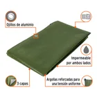 Lona uso rudo 3 x 4 m, verde olivo, 240 g/m2, TRUPER EXPERT 2