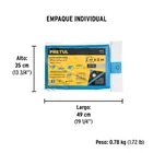 Lona de polietileno 2 x 3 m, azul, 110 g/m2, PRETUL 4