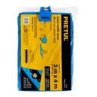Lona de polietileno 3 x 4 m, azul, 110 g/m2, PRETUL 3