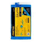 Lona de polietileno 3 x 6 m, azul, 110 g/m2, PRETUL 3