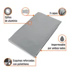 Lona de polietileno reforzada 3 x 3 m, gris, 180g/m2, TRUPER 2