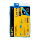 Lona de polietileno 3 x 3 m, azul, 110 g/m2, PRETUL 3