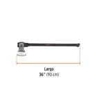 Hacha labor entera 3-1/2 lb, mango de fibra de vidrio 36' 3