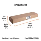 Machete estándar 22' cacha naranja remachada, TRUPER 4