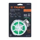 Carrete con 30 m de alambre forrado multiusos, TRUPER 3