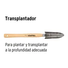 Trasplantador para jardín, mango de 12-1/4', TRUPER 4
