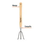 Cultivador para jardín, mango de 12-1/4', TRUPER 2