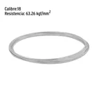 Rollo de 30 g alambre galvanizado, calibre 18, FIERO 3