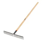 Rastrillo recto de 16 dientes, mango de 60', TRUPER 1