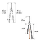 Tijera para poda, mangos extensibles, TRUPER 4