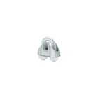 Bolsa c/100 nudos (perros) de hierro p/cable de 1/8', FIERO 1