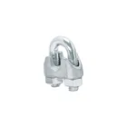 Bolsa c/40 nudos (perros) de hierro p/cable de 1/4', FIERO 1