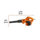 Sopladora/Aspiradora eléctrica 800 W, TRUPER 3
