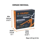Aspersor b/metálica giratorio 3 brazos de aluminio, TRUPER 6