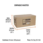 Aspersor b/metálica giratorio 3 brazos de aluminio, TRUPER 8