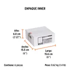 Chiflón 3-1/2' de latón maquinado para manguera, TRUPER 6
