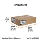 Reparador 5/8'-3/4' de ABS para manguera, TRUPER 6
