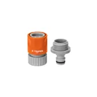 Conector 3/4' rápido de ABS manguera-acc. sistema click 1