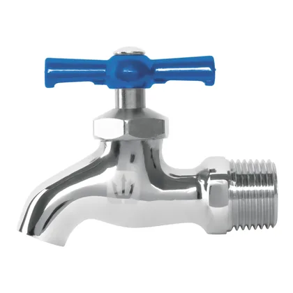 Llave de nariz de latón cromado, 135 g, entrada 1/2', FOSET