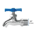 Llave de nariz de latón cromado, 135 g, entrada 1/2', FOSET 3