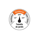 Manguera 5/8' super reforzada 4 capas 20 m conexiones metal 3