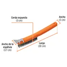 Cepillo de alambre 51 pinceles acero al carbono con espátula 3